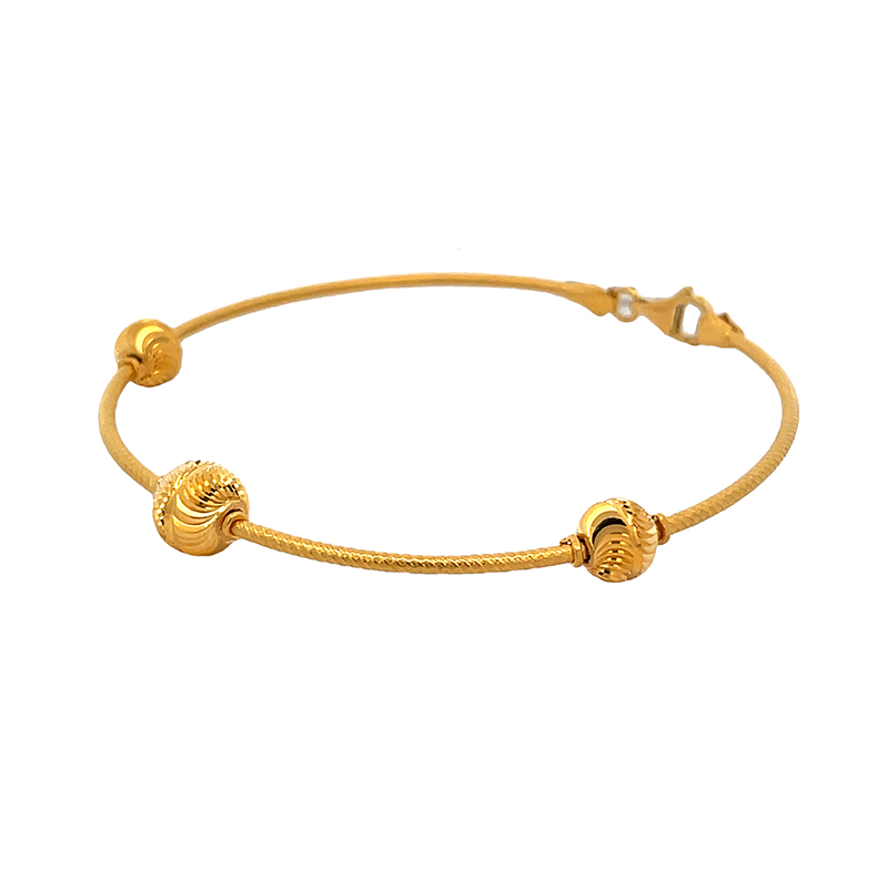 22K Gold Fashion Bangle